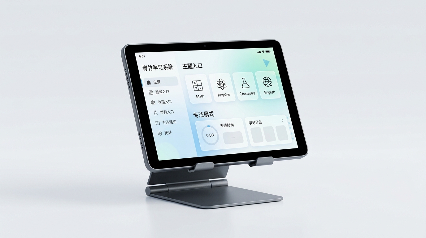 青竹系统学习工具和科目入口